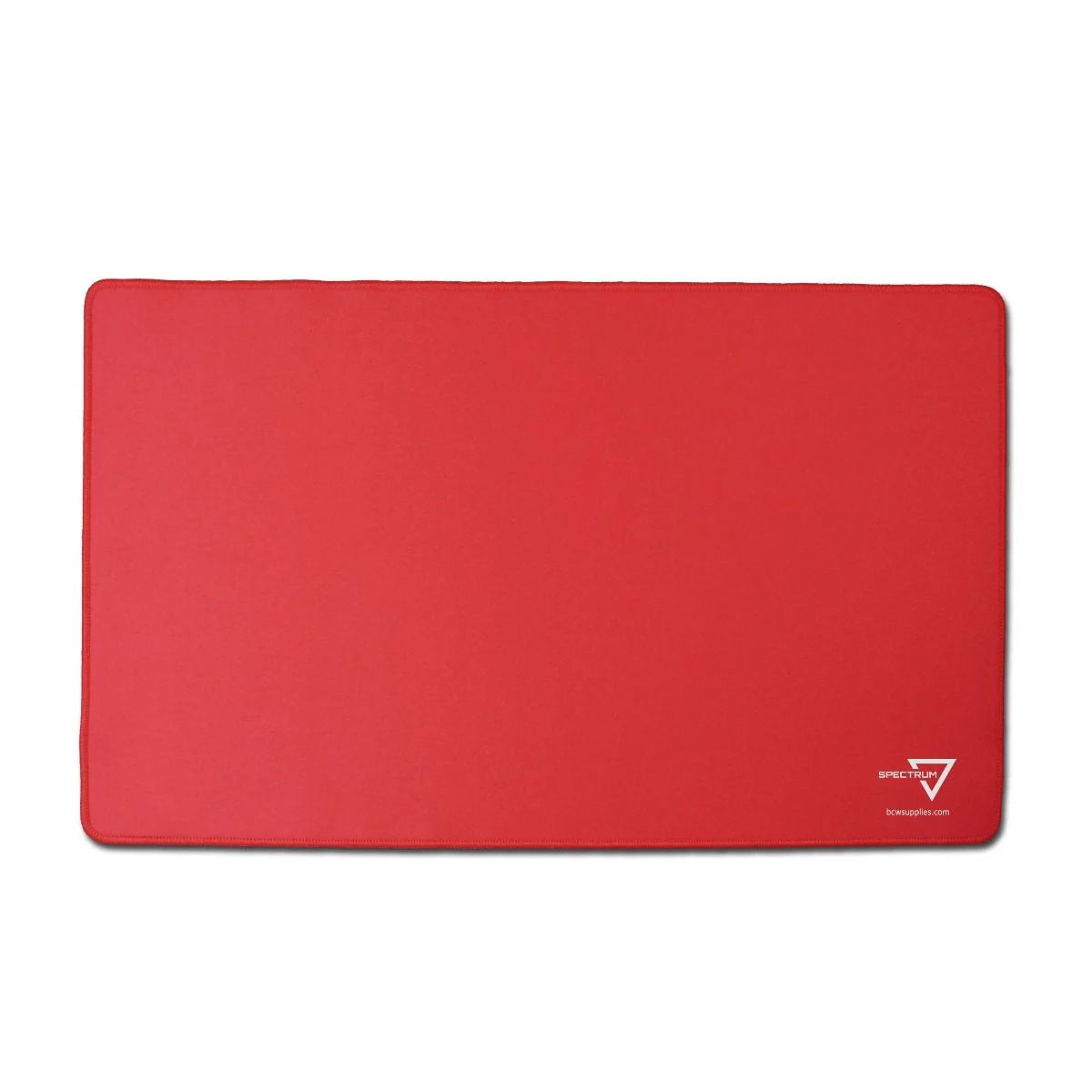 Spectrum Playmat with Stitched Edging 24x14 Red