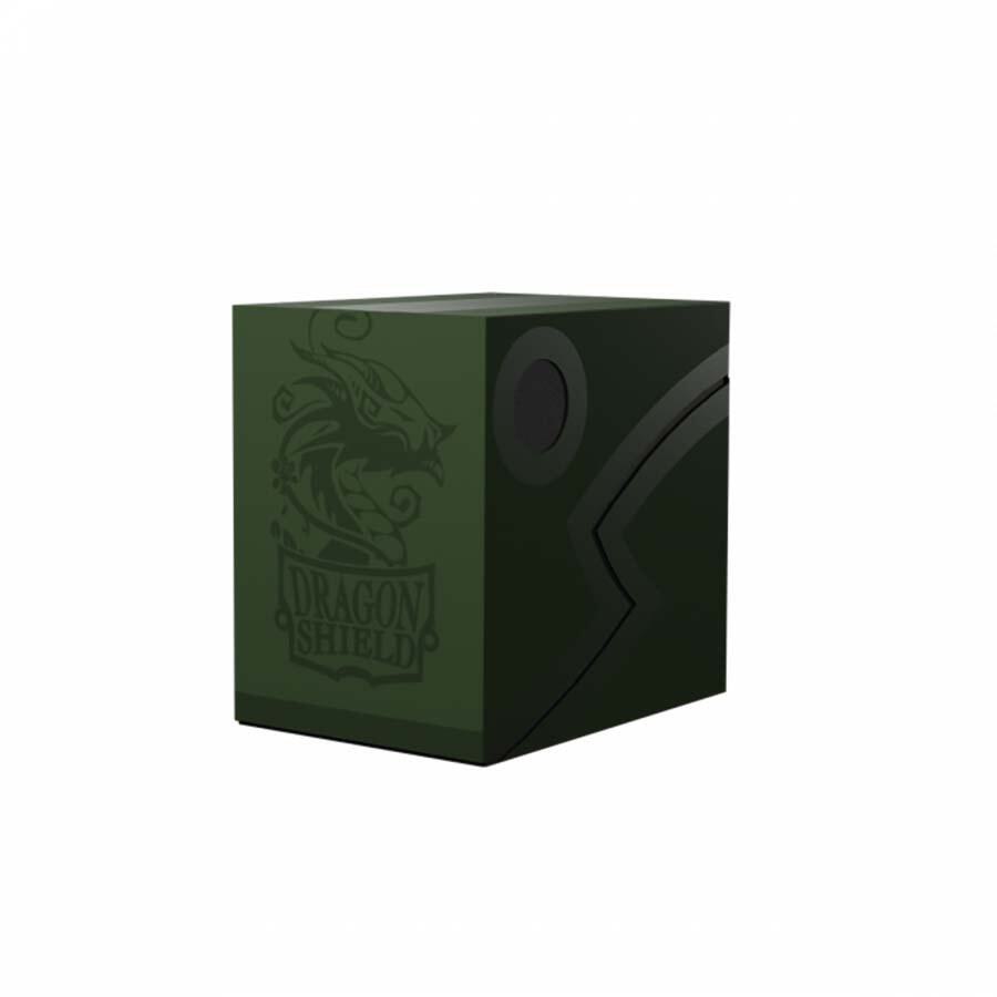 Dragon Shield Double Shell Deck Box Forest Green