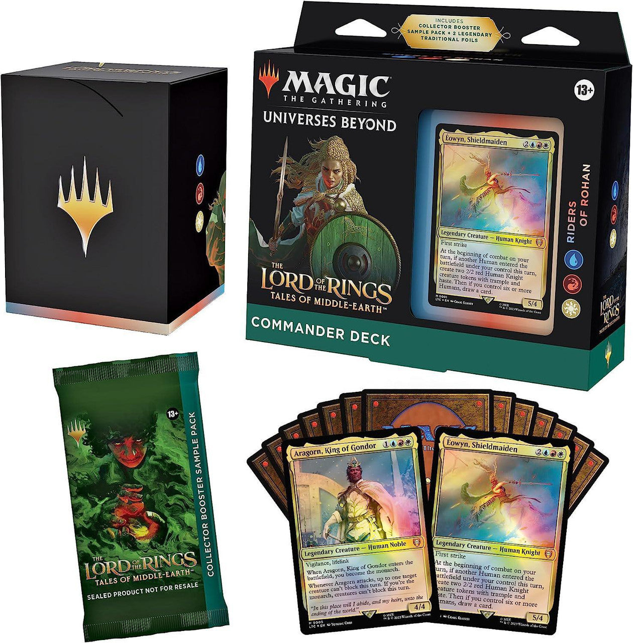 Magic The Gathering TCG Lord of the Rings Commander Deck Riders of Rohan