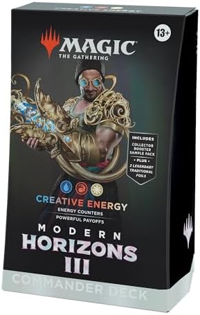 Magic The Gathering TCG Modern Horizons 3 Commander Deck Creative Energy