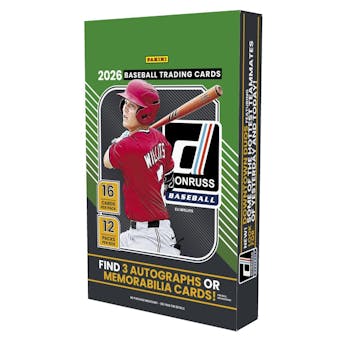 2026 Donruss Panini Baseball Hobby Box