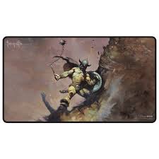 UP Artist Spotlight Frank Frazetta Warrior with Ball and Chain Apex Playmat
