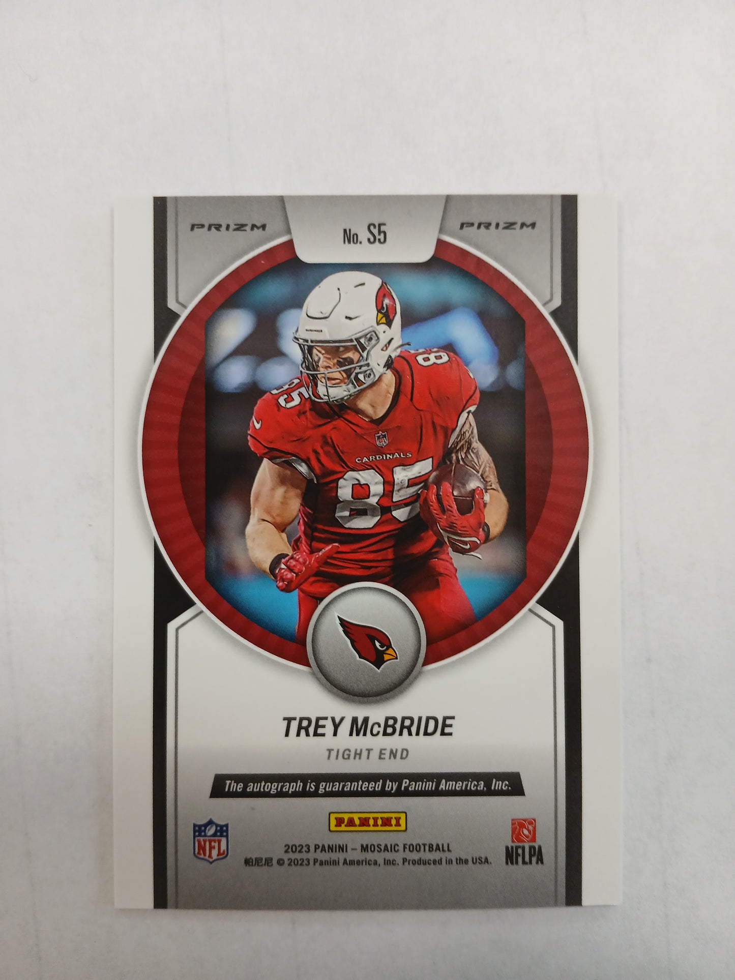 2023 Mosaic Trey McBride Scripts Auto Mojo Prizm