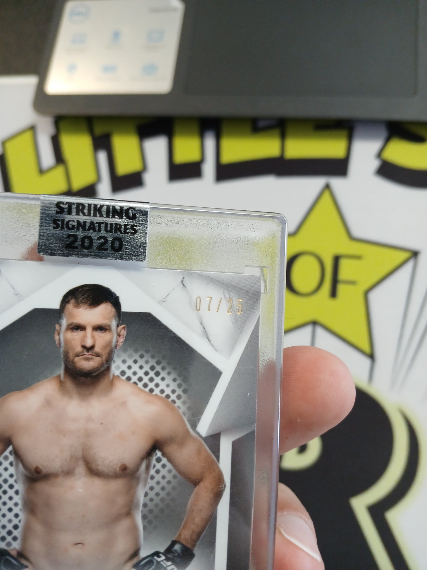 2020 Topps UFC Miocic Striking Signatures Auto #/25
