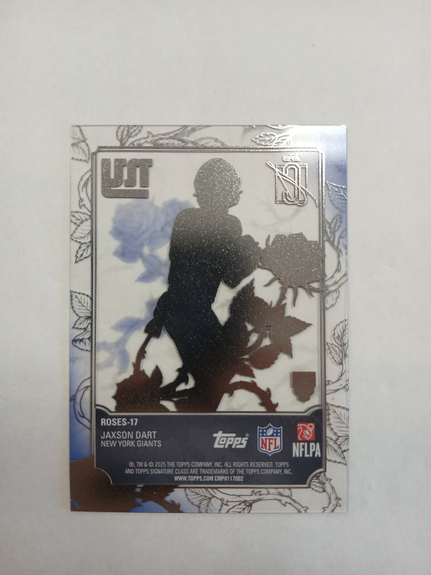 2025 Topps Signature Class Jaxson Dart Rookie Roses Acetate Case Hit SSP