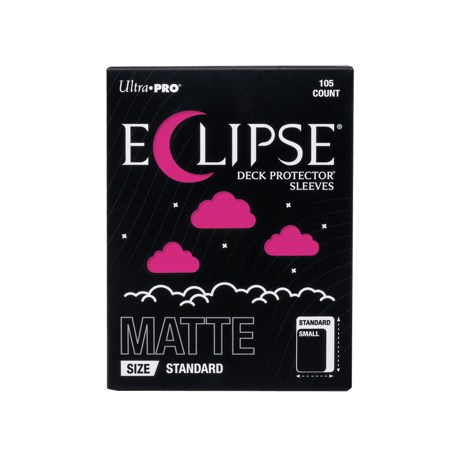 Ultra Pro - Eclipse Matte Hot Pink (105-Pack) - Enhanced Sleeves