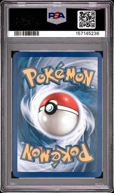 2006 POKEMON EX DRAGON FRONTIERS #8 NINETALES-REV.FOIL PSA 7
