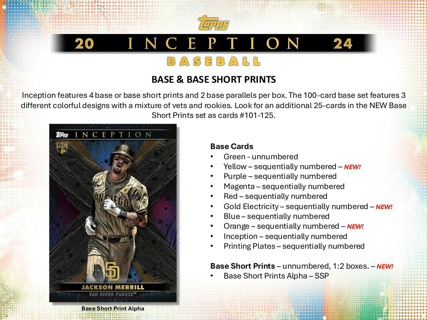 2024 Bowman U Inception Hobby Box