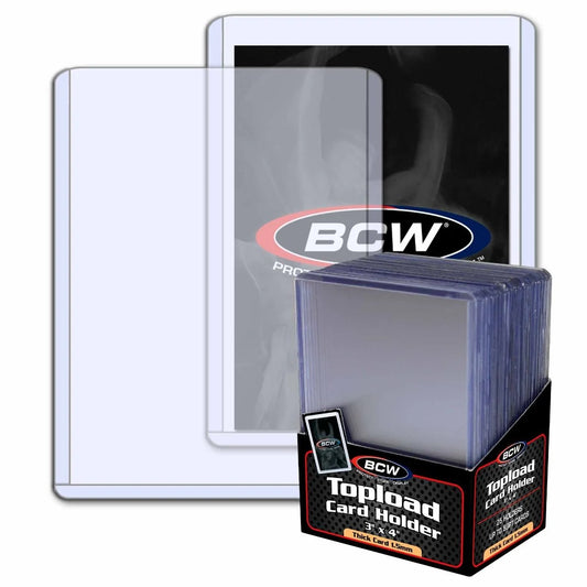 BCW 59 pt. Thick Card Topload Holder