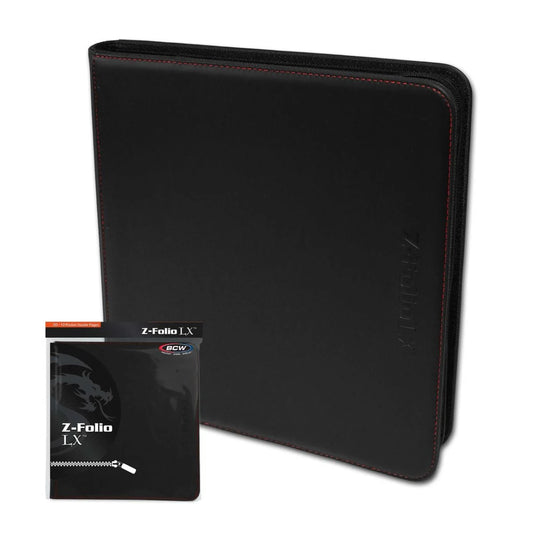 Z-Folio Binder LX Black 1-ZF12LX-BLK