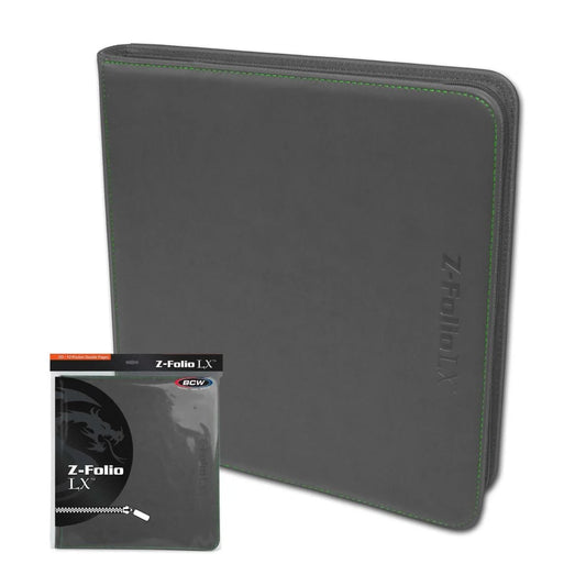 Z-Folio Binder LX Gray 1-ZF12LX-GRY