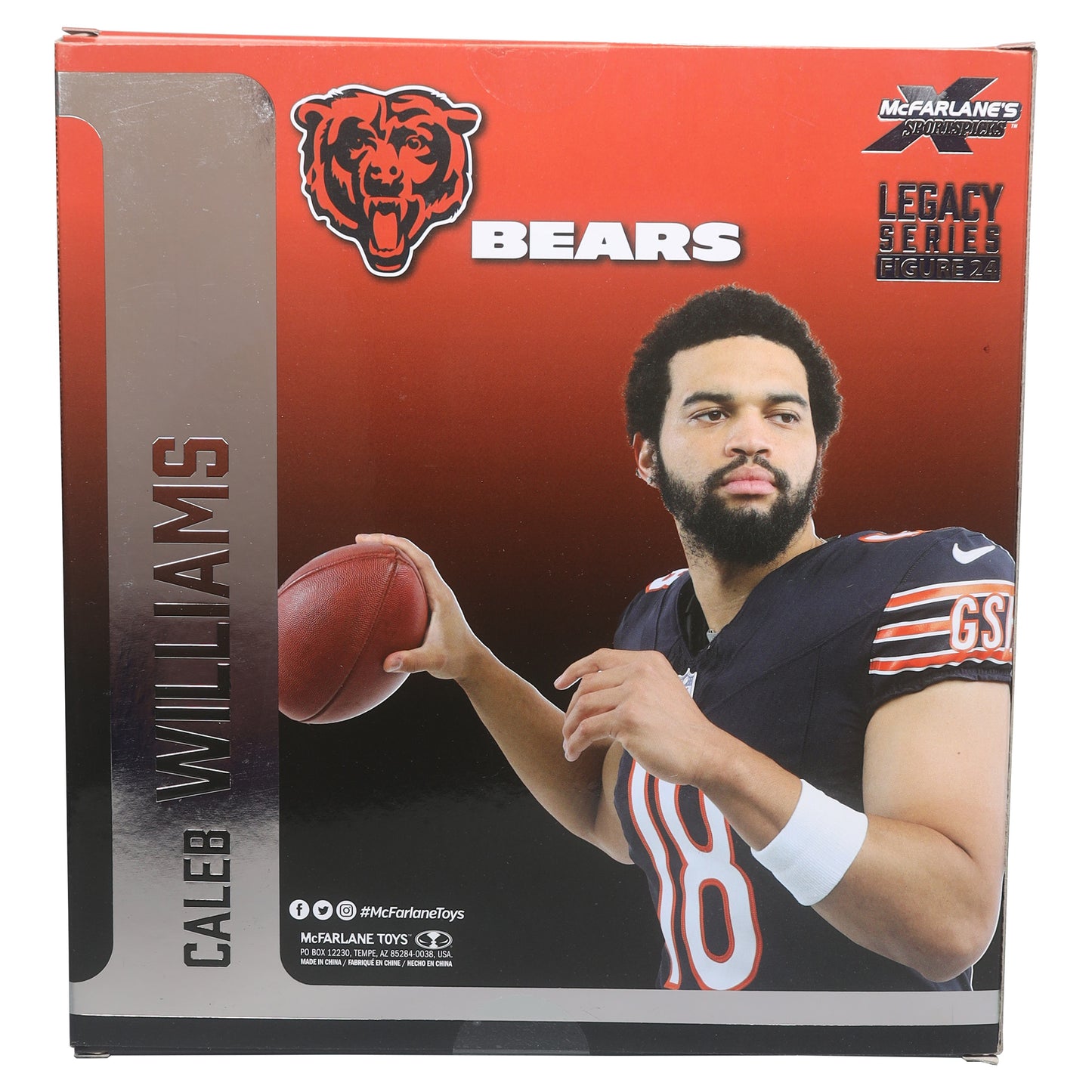 McFarlane's Sportspicks Legacy Caleb Williams Bears Figure