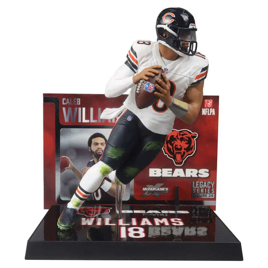 McFarlane's Sportspicks Legacy Caleb Williams Platnium Chase Edition Bears Figure