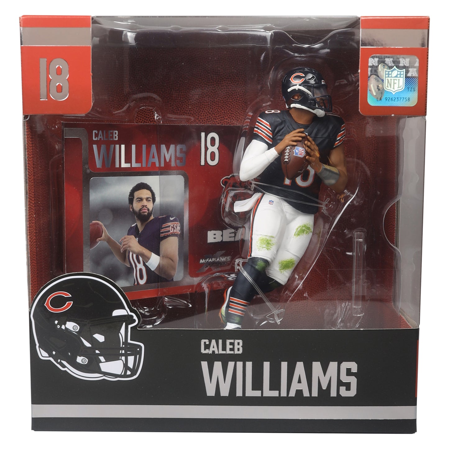 McFarlane's Sportspicks Legacy Caleb Williams Bears Figure