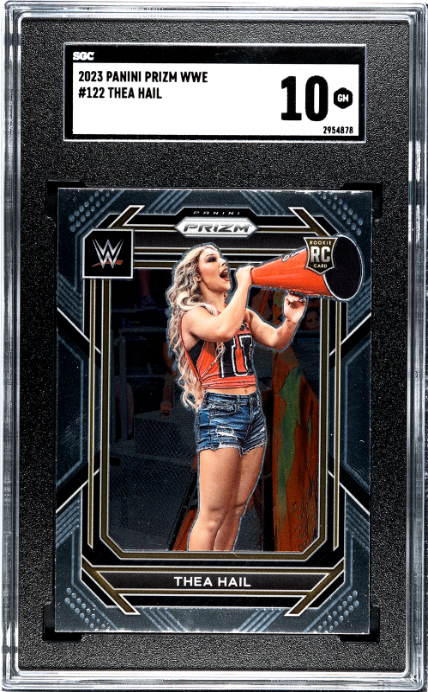 2023 Panini Prizm Wwe #122 Thea Hail SGC 10