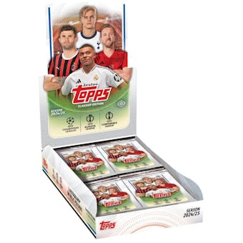 2024-25 Topps Flagship Edition UEFA Club Competitions Hobby Box