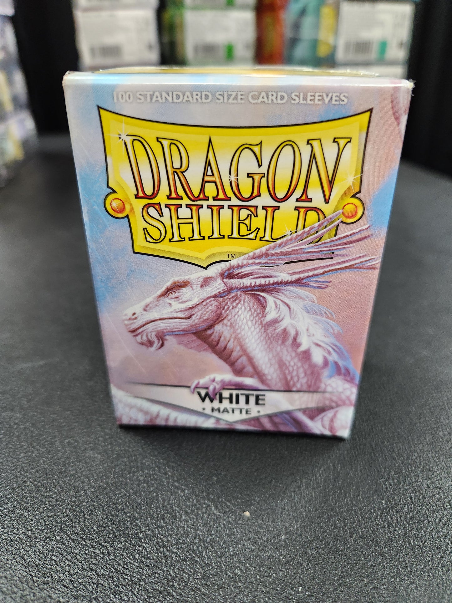Dragon Shield Standard Size Sleeves White Matte 100CT #11005