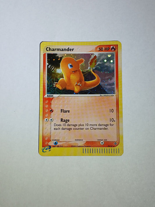 Charmander 98/97 Holo Dragon Pokémon Tcg Card