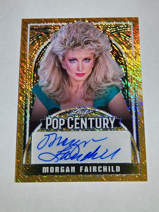 2024 Leaf Pop Century Morgan Fairchild Auto Gold Shimmer #1/1 One of One