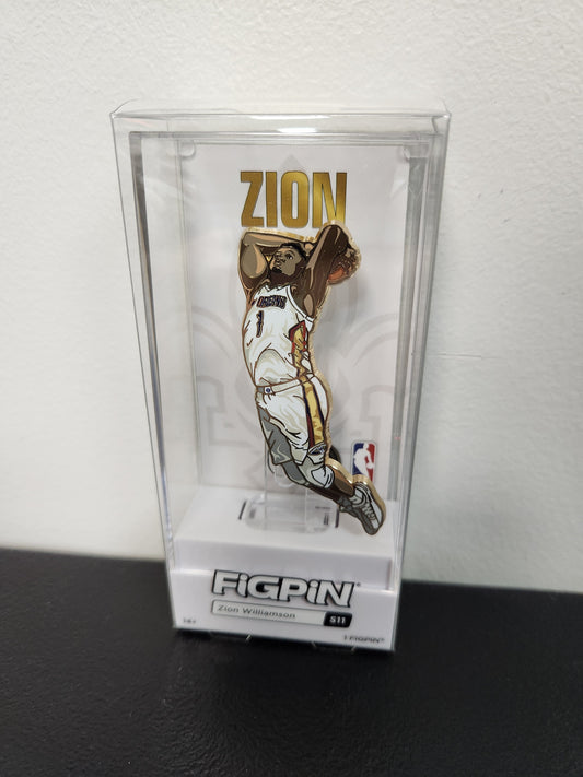 Figpin MLB Zion Williamson Chase Gold S11 Pelicans Collectible