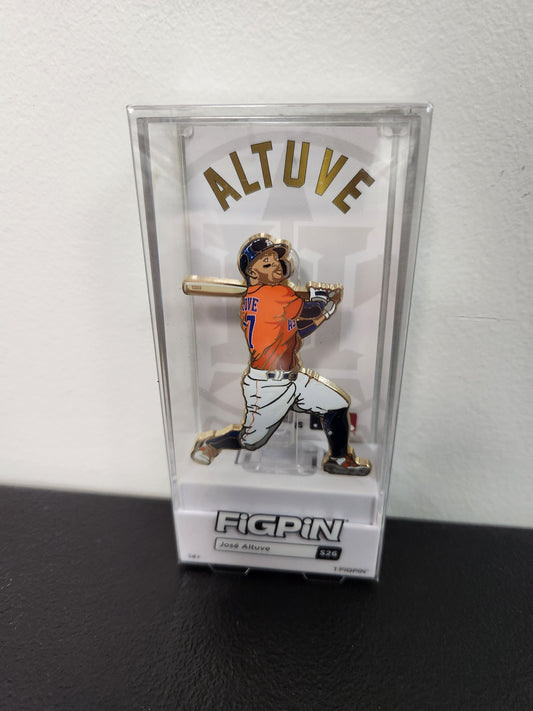 Figpin MLB Jose Altuve Chase Gold S30 Astros Collectible