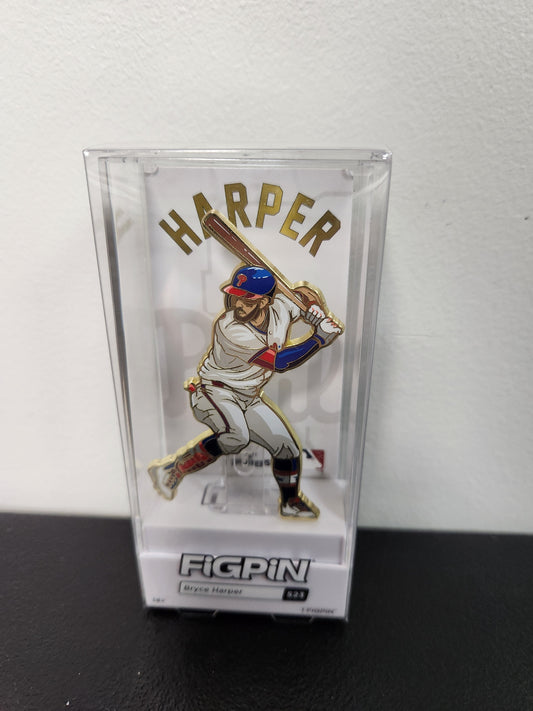 Figpin MLB Bryce Harper Chase Gold S23 Phillies Collectible