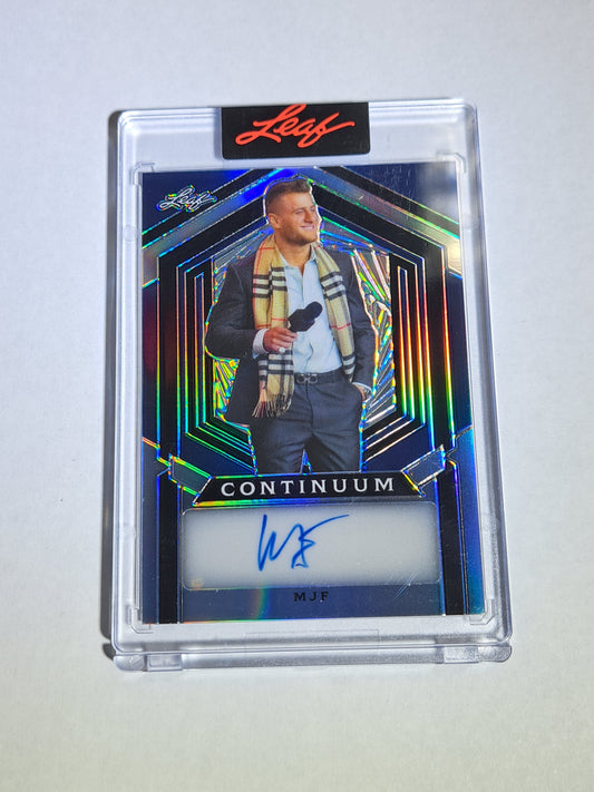 2023 Leaf Continuum MJF Auto 46/49 AEW Card Maxwell Jacob Friedman