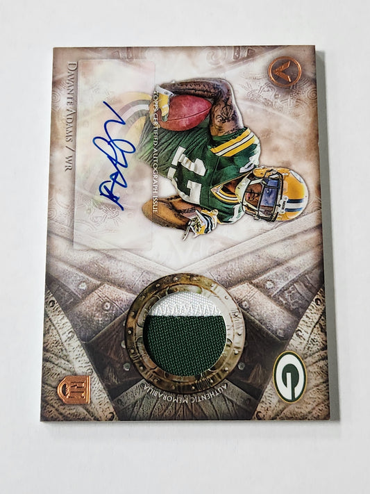 2014 Topps V Davante Adams Rookie Patch Auto SOH-DAD