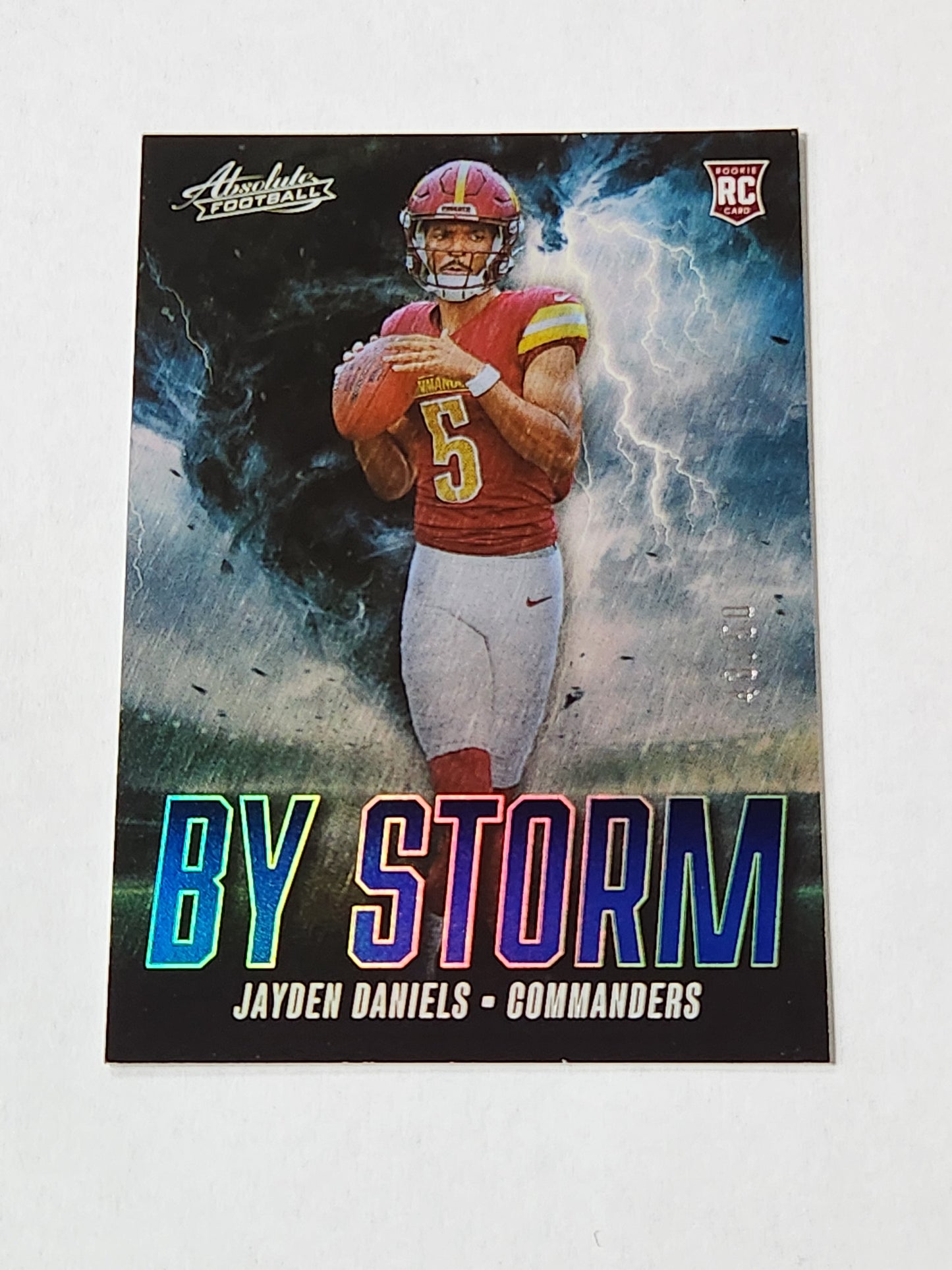 2024 Panini Absolute Jayden Daniels RC By Storm /50 BS-JDS