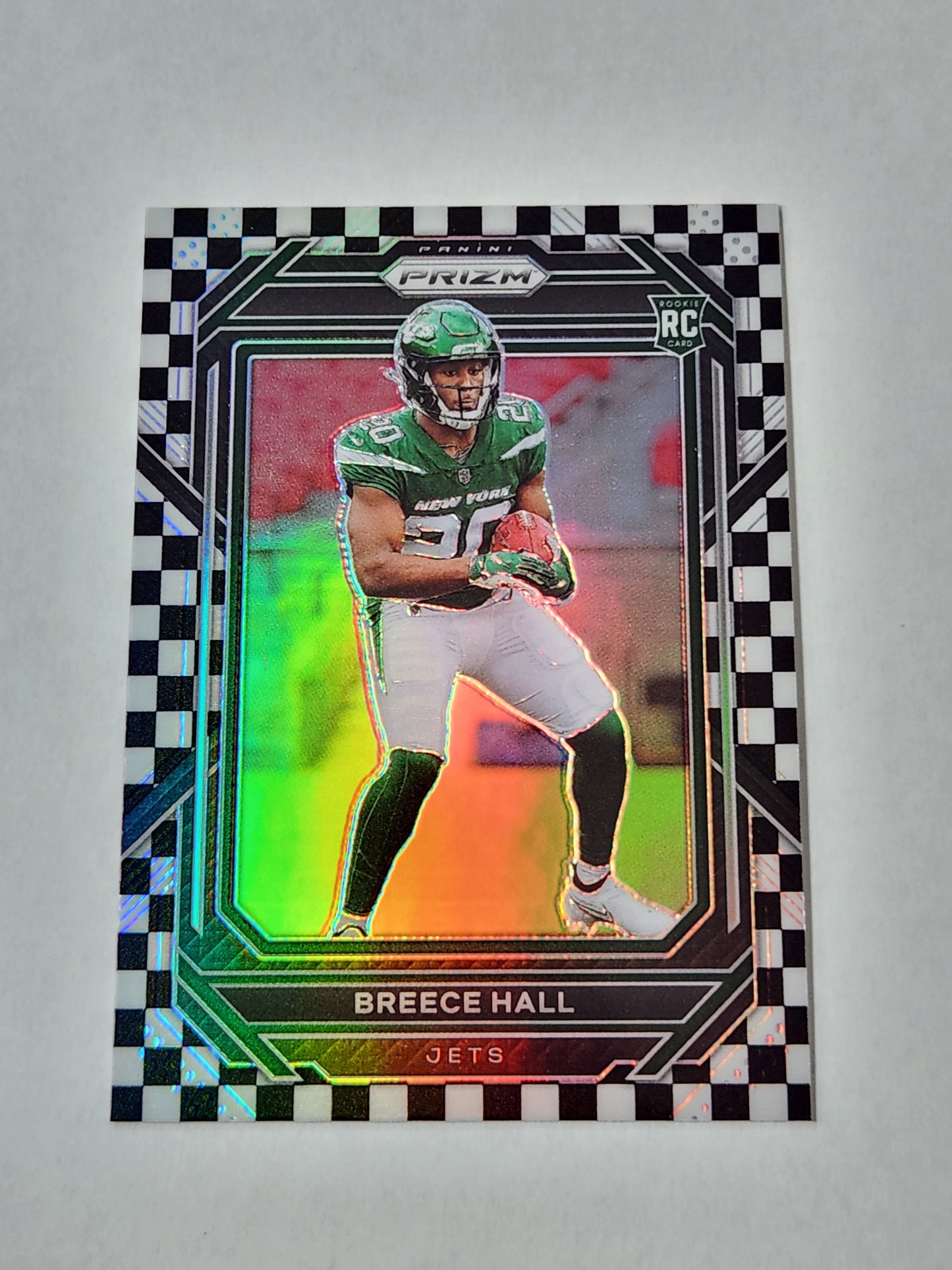 2022 Prizm Breece Hall Checkerboard No. 317 RC SP