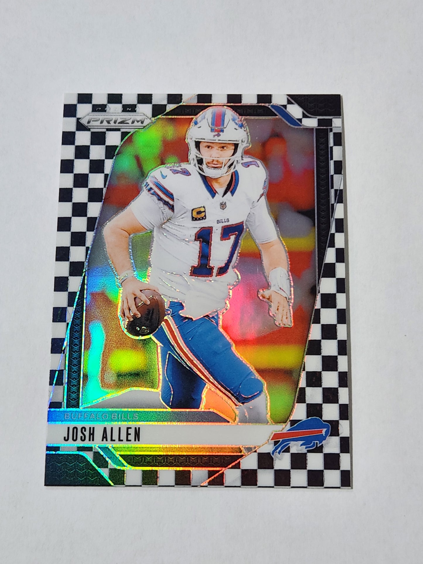 2024 Panini Prizm Josh Allen Checkerboard No. 28 SP MVP