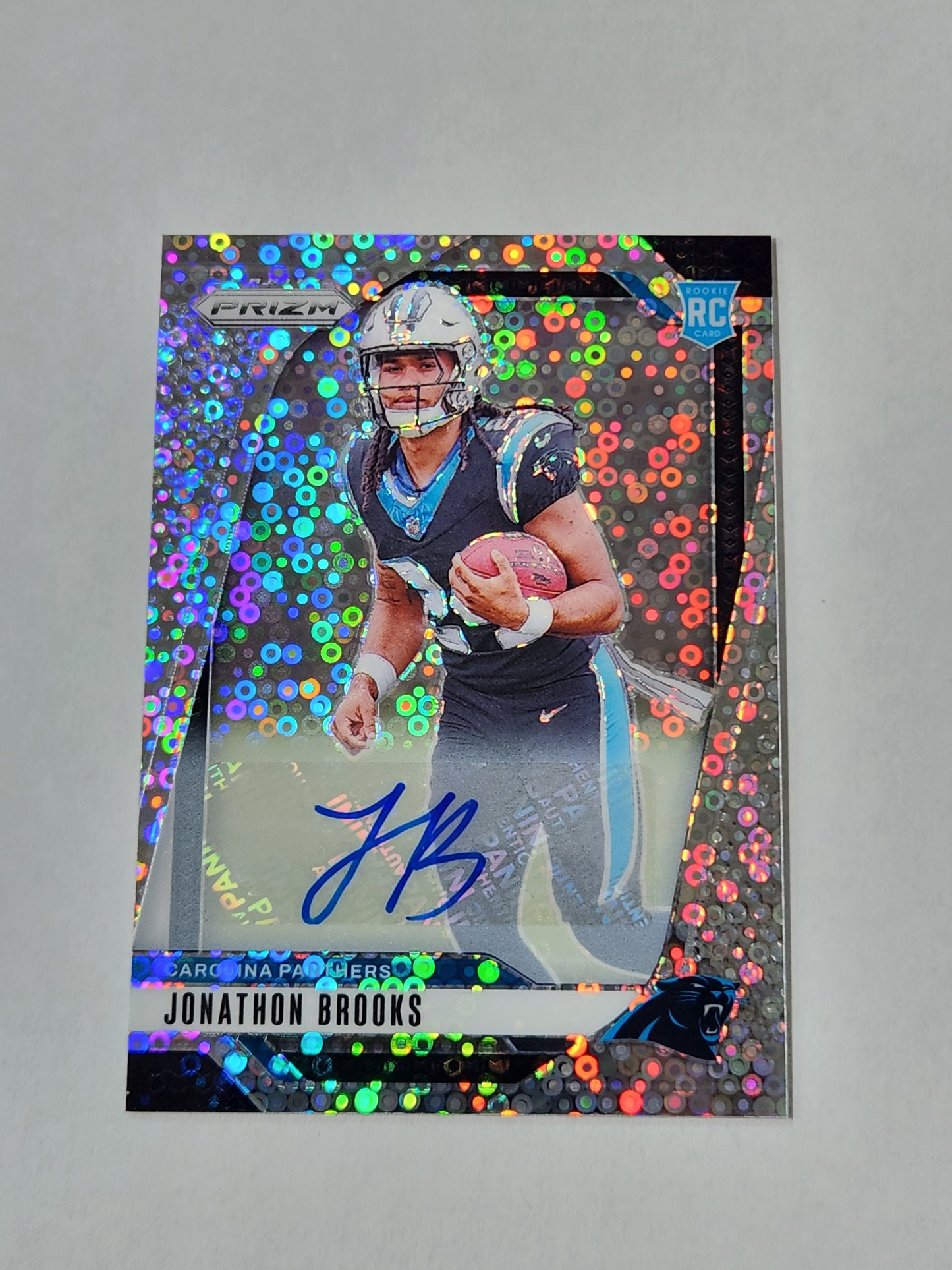 2024 Prizm Jonathon Brooks No Huddle Disco Auto No. 357