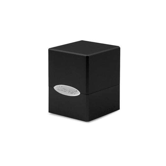 Satin Cube - Jet Black - Ultra Pro Deck Boxes #15585