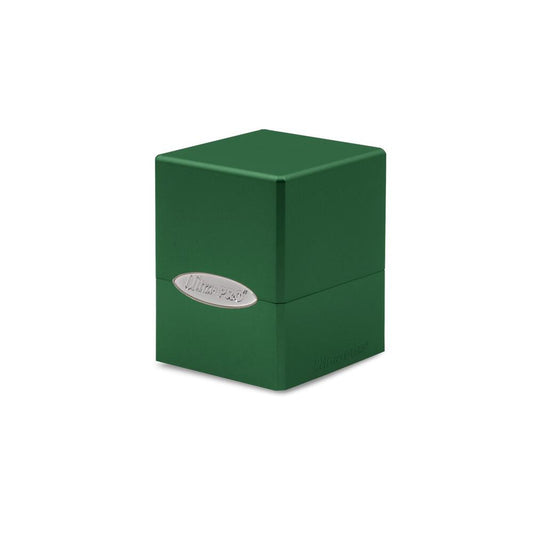 Satin Cube - Green - Ultra Pro Deck Boxes #15588