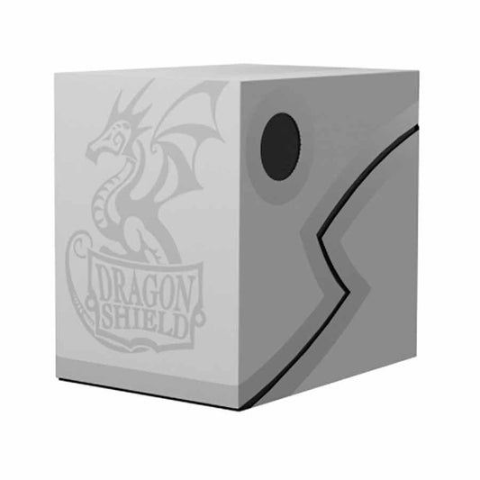 Dragon Shield Double Shell Deck Box Ashen White