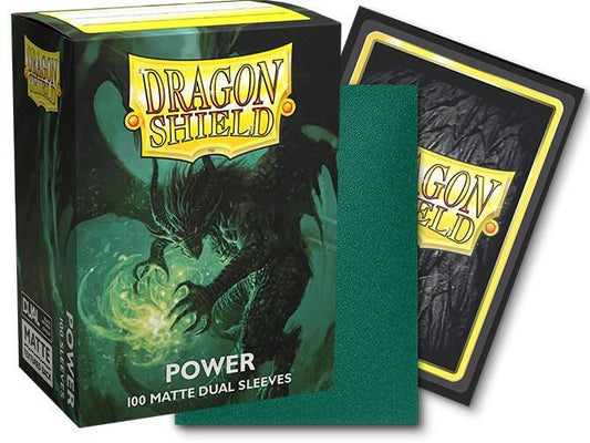 Dragon Shield Standard Size Sleeves Power Dual Matte 100CT #15063