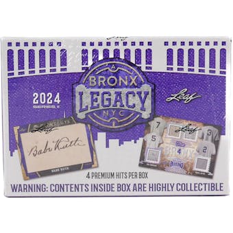 2024 Leaf A Bronx Legacy NYC Hobby Box