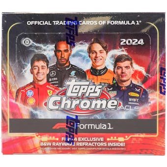 Topps Chrome 2024 F1 Qualifying Lap Formula 1 (1) Hobby Box