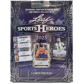 Leaf 2025 Sports Heroes (1) Hobby Box