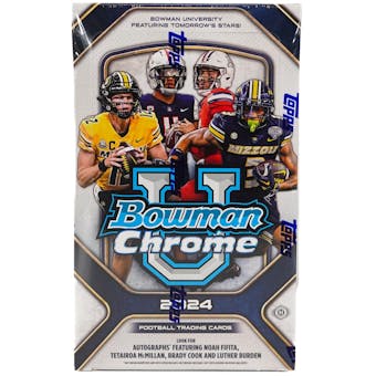 2024 Topps Bowman U Chrome Football Hobby Box