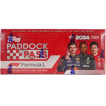 Topps 2024 F1 Paddock Pass Formula 1 (1) Hobby Box