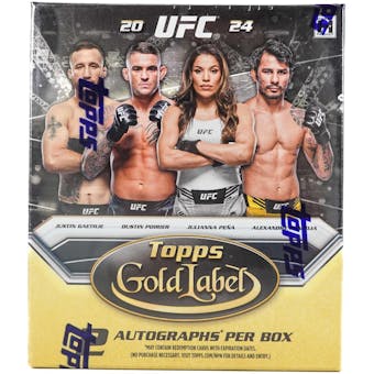 Topps 2024 UFC Gold Label (1) Hobby Box