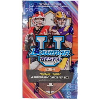 2024 Topps Bowman U Best Football Hobby Box