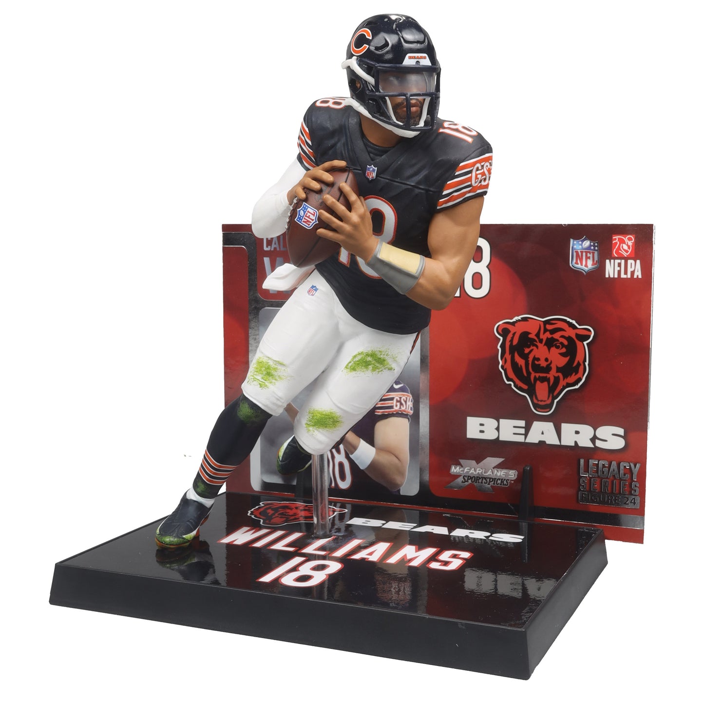 McFarlane's Sportspicks Legacy Caleb Williams Bears Figure