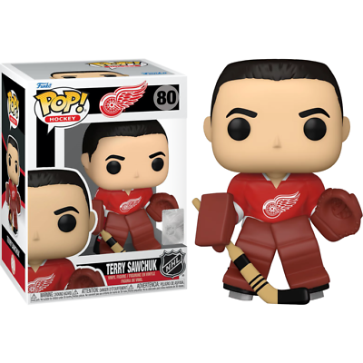 Funko Pop Hockey Terry Sawchuck redwings 80