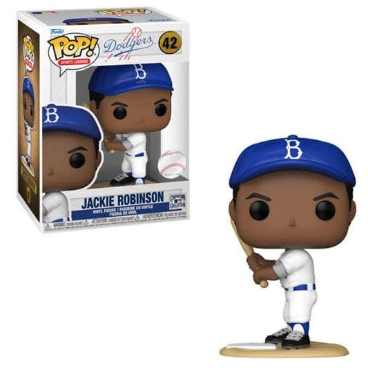 Funko Pop Dodgers Jackie Robinson Batting 42