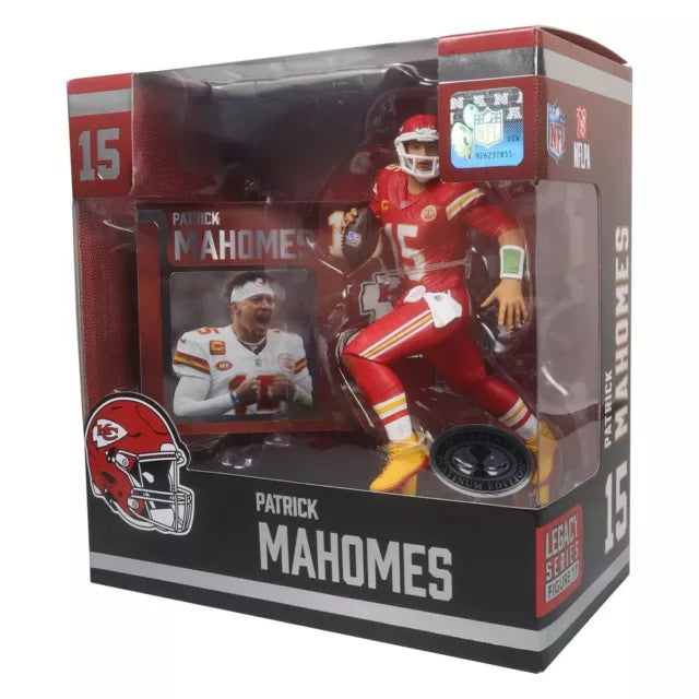 McFarlane's Sportspicks Legacy Patrick Mahomes II Platinum Chase Chiefs Figure