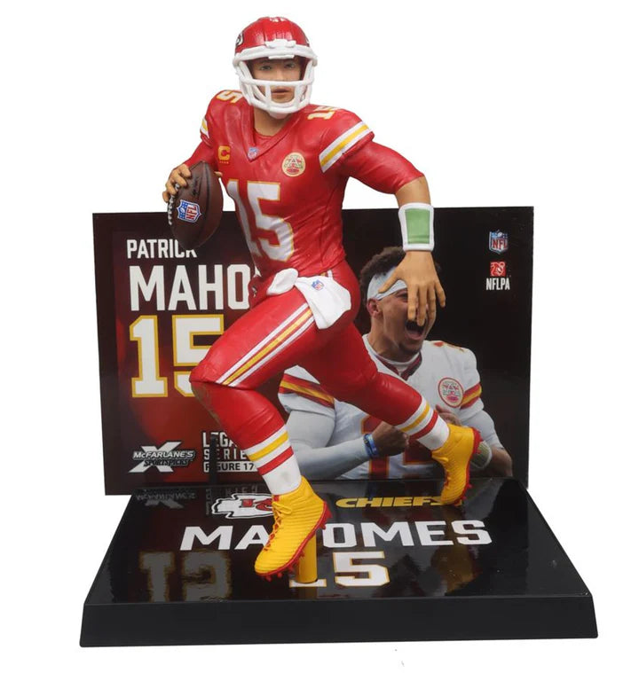 McFarlane's Sportspicks Legacy Patrick Mahomes II Platinum Chase Chiefs Figure