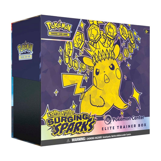 Pokémon TCG: Scarlet & Violet-Surging Sparks Pokémon Center Elite Trainer Box ETB