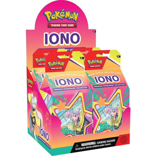 Pokémon TCG Iono Premium Tournament Collection Box